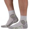 Calcetines bajos de travesía Monnet Chaussette Mid Linen (GREY GREEN)