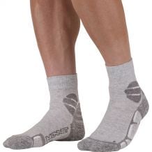 Calze da trekking Monnet TREK MID LIN (GRIGIO BIANCO)
