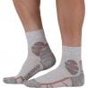 Chaussettes de randonnée MONNET TREK MID LIN (GRIS OCRE)