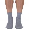 Chaussettes Doubles MONNET MID TWIN (Gris)