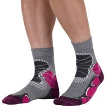 Calcetines de senderismo Monnet TREK MID EXTRA LIGHT (Rosa)