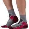 Monnet Trek WOOL MID EXTRA LIGHT Calzini (rosso)
