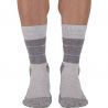 Höga vandringsstrumpor Monnet Trek Linen High Socks (GREY BLUE)