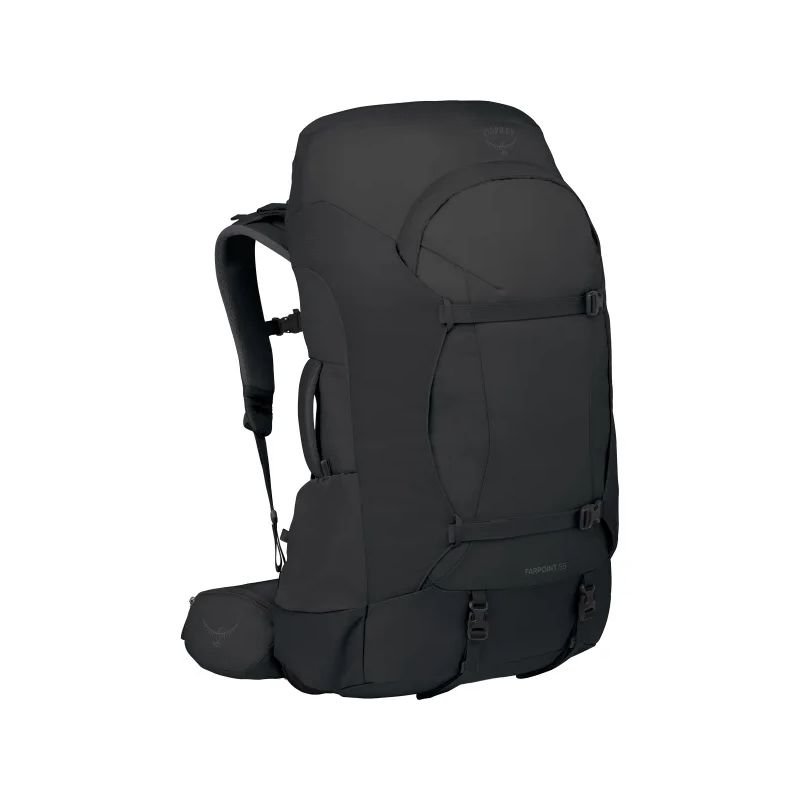 Rygsæk til vandreture Osprey Farpoint Trek 55 (Black) Mand