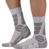 Höga vandringsstrumpor Monnet Trek Linen High Socks (GREY WHITE)