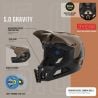 LEATT MTB-hjelm Gravity 5.0 (SVART)