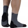 Chaussettes de trail/running MONNET MID RUN ULTRA 2 (GRIS/NOIR)