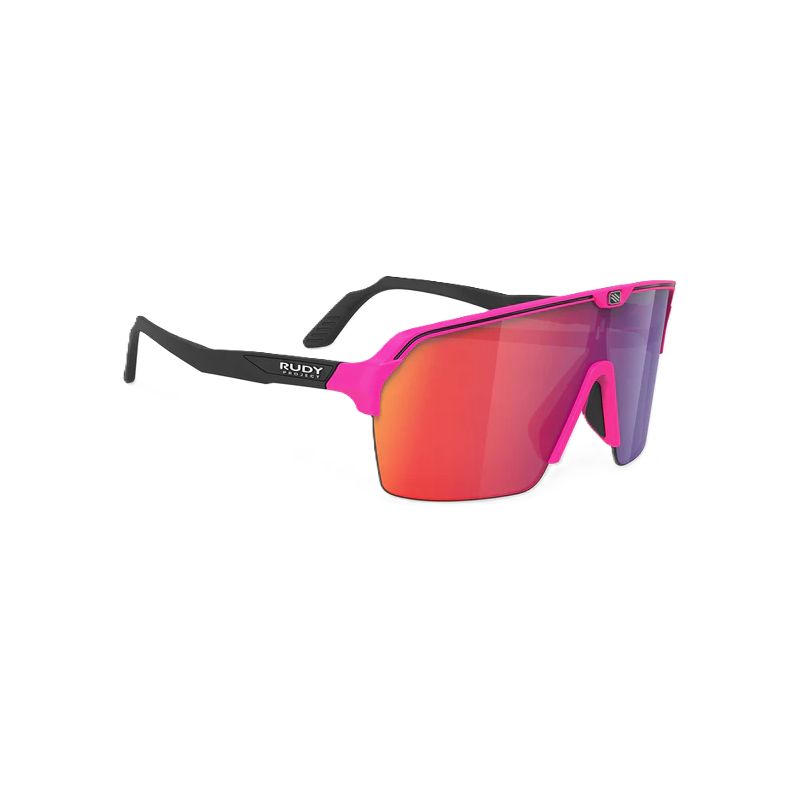 Solbriller Rudy Project SPINSHIELD AIR (MULTILASER RED-PINK FLUO MATTE) Cat. 3