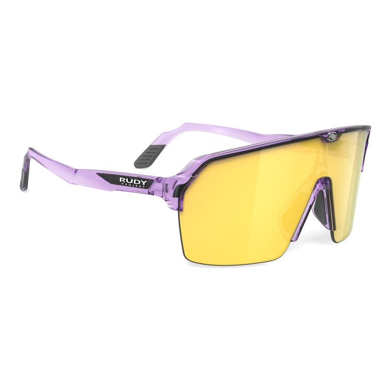 Sonnenbrille Rudy Project SPINSHIELD AIR (MULTILASER YELLOW-CRYSTAL LILAC GLOSS) Cat. 3