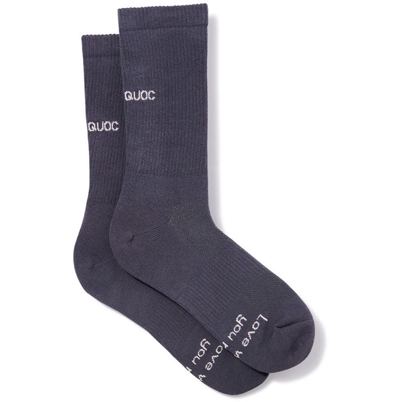 Chaussettes de vélo QUOC ALL ROAD (CHARCOAL)