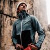Fleece jakke Ortovox FLEECE RIB HOODY M (black raven) Menn