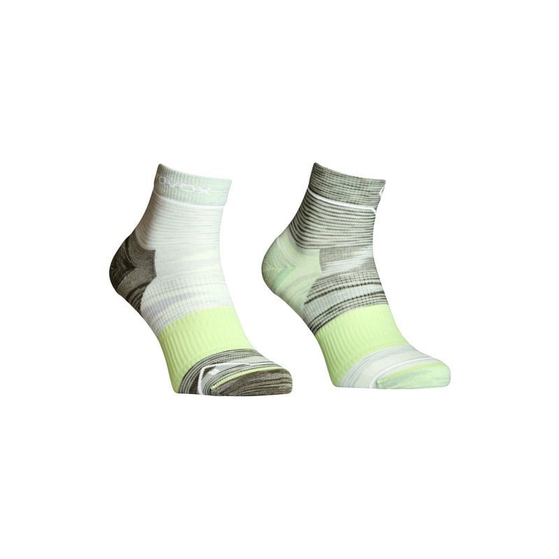 Calcetines Ortovox ALPINE QUARTER SOCKS W (ácido verde) Mujer