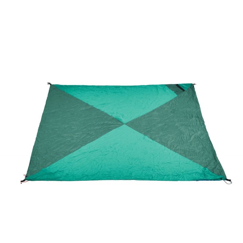 Reisepledd Ticket To The Moon Travel Blanket (Exotic Ocean / Petrol green)