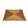 Resefilt Ticket To The Moon Travel Blanket (Sand/Copper)