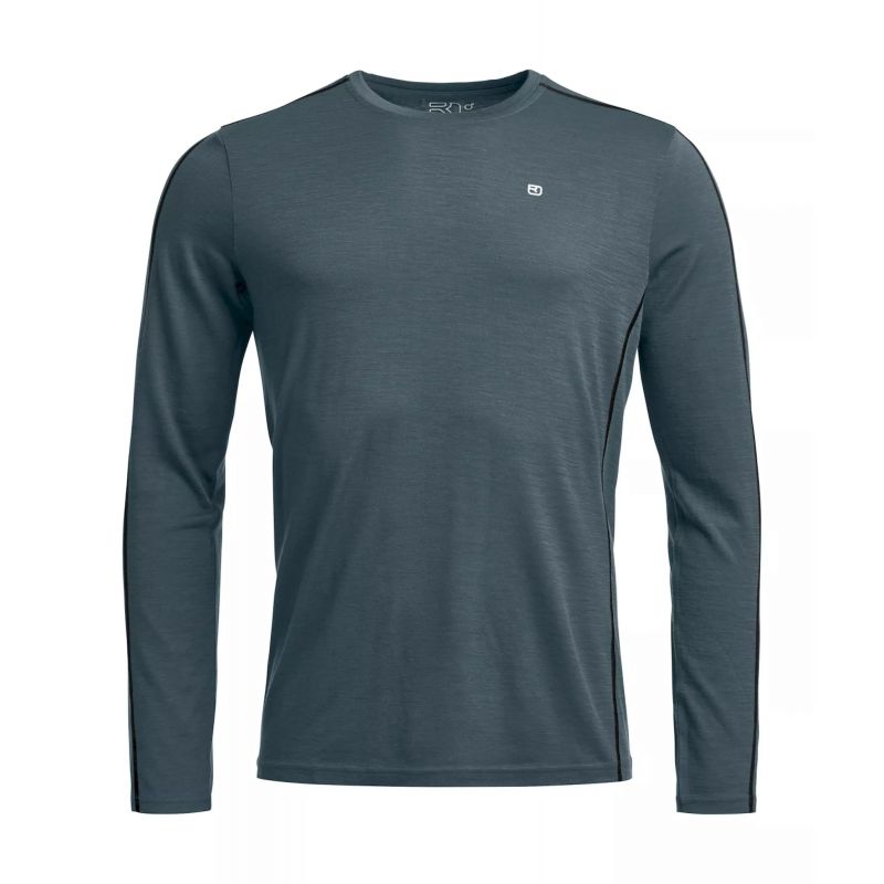 "185 ROCK'N'WOOL LONG SLEEVE M" "gris ártico oscuro"
