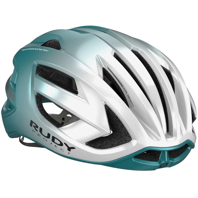 Bike helmet Rudy Project EGOS (PEARL/EMERALD METAL MATTE)