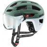 Cykelhjälm Uvex FINALE VISOR V (moss green-cloud matt)