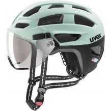 Hjelm for bysykling Uvex Finale VISOR (jade-black matt)