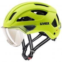Sykkelhjelm Uvex STRIDE VISOR MIPS (LIME MATT)