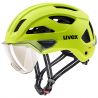 Kaupunkipyöräilykypärä Uvex STRIDE VISOR MIPS (LIME MATT)