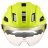 STRIDE VISOR MIPS - LIME MATT NA
