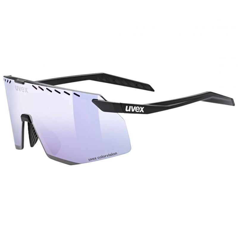 Occhiali da sole Uvex PACE STAGE CV (BLACK MATT / MIR.PINK) cat.3