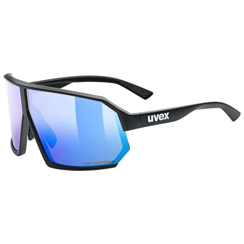 Occhiali da sole Uvex SPORTSTYLE 237 CV (BLACK MATT/MIR.BLUE) cat.2
