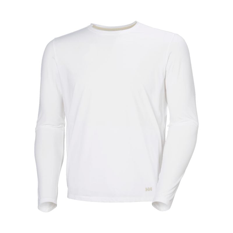 Technical T-shirt Helly Hansen SHINE SOLEN LS CREW (WHITE) Men
