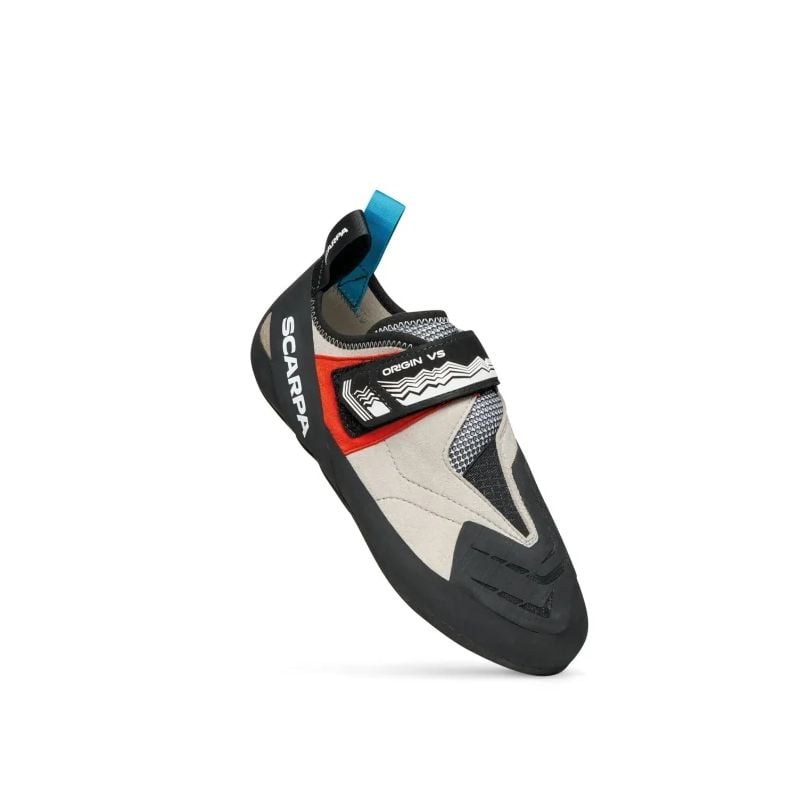 Chaussons d'escalade SCARPA Origin VS (LIGHT GRAY RED) mixte