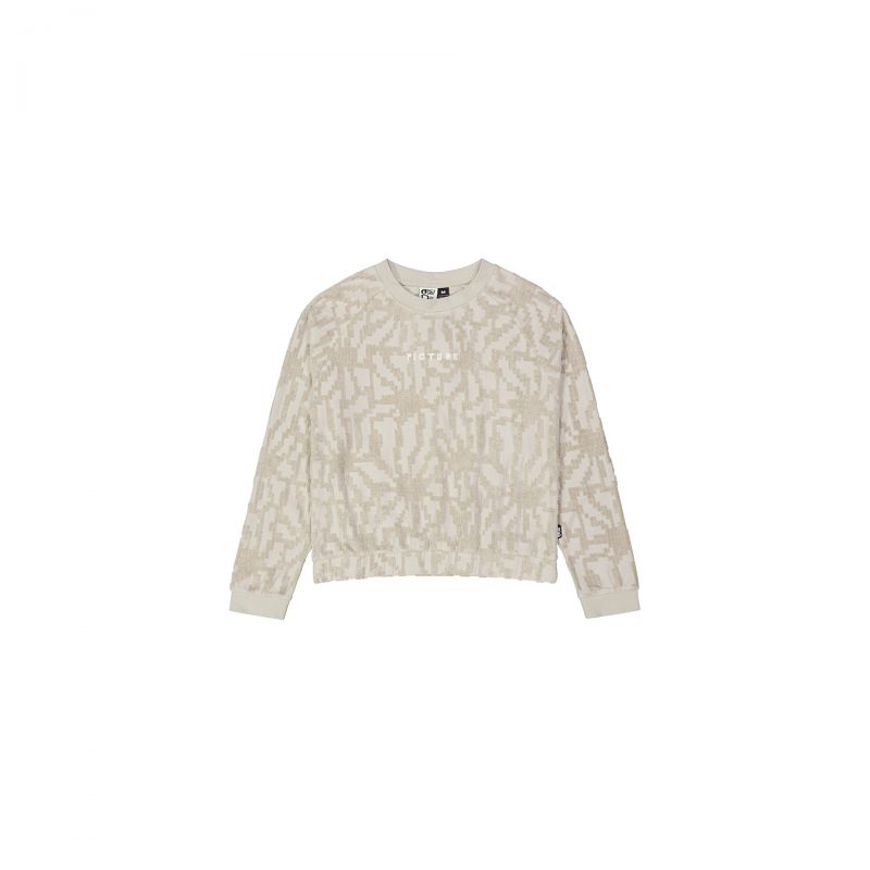 Sudadera Picture CLADY CREW (A Pure Cashemere Embossed) Mujer