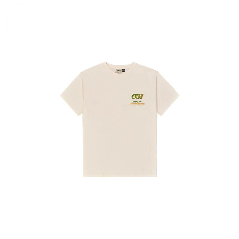 T-Shirt PICTURE D&S TOFINO TEE (A Natural White) Homme
