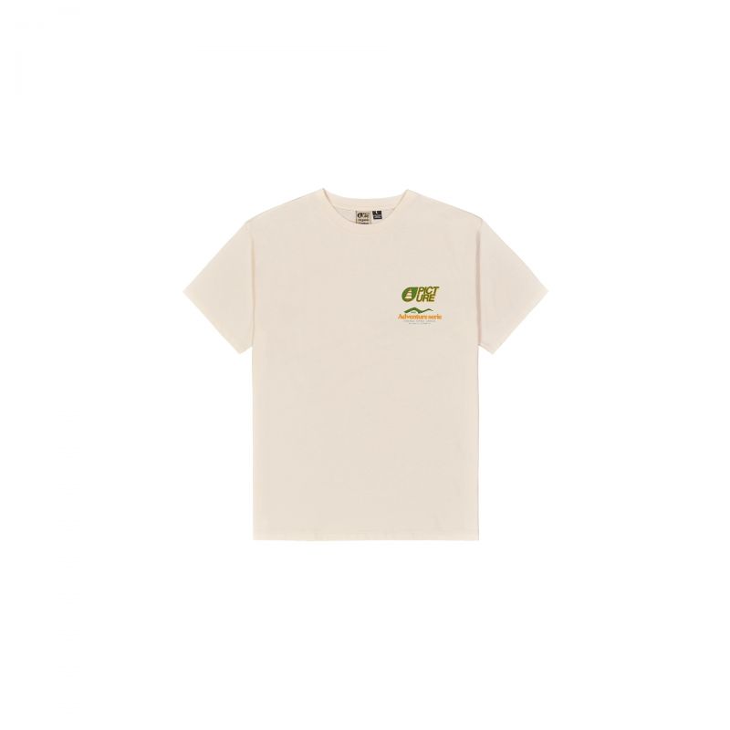 T-skjorte Picture D&S TOFINO TEE (A Natural White) Menn