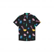 Camicia Picture MATAIKONA SS SHIRT (E Daily Japan Print) Uomo