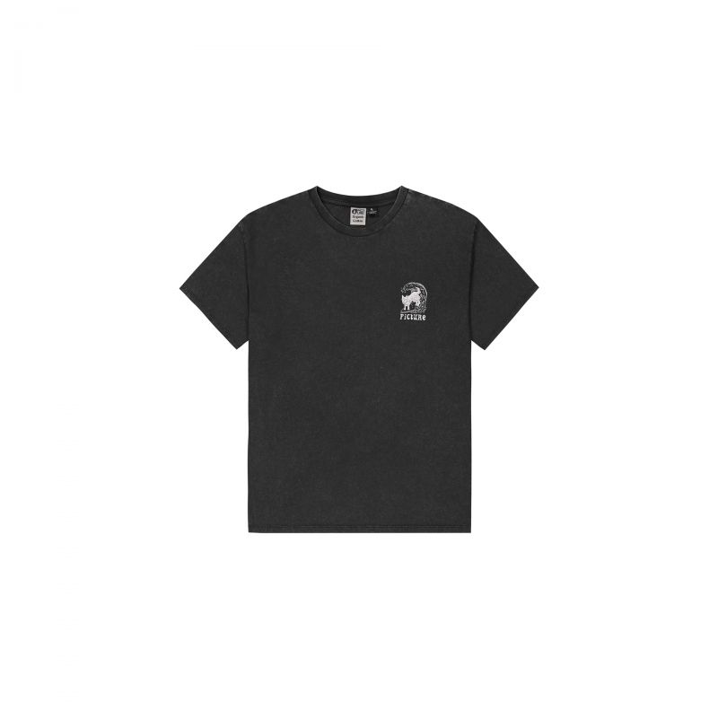 T-paita Picture PICTURIDE TEE (C Black Washed) Miehet