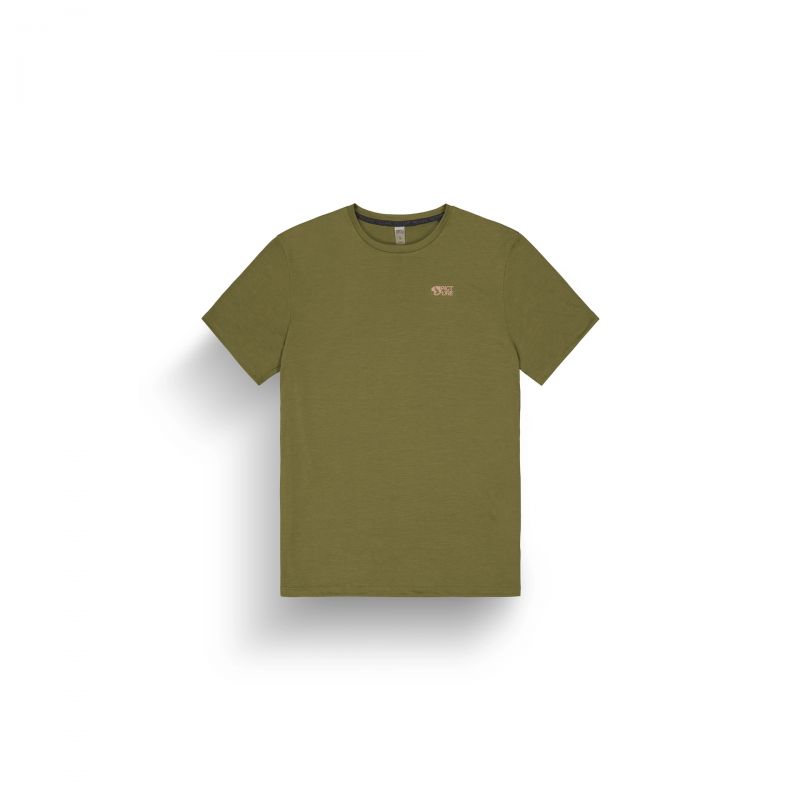 T-shirt da trekking Picture TIMONT SS URBAN TECH TEE (M Tobacco) Uomo