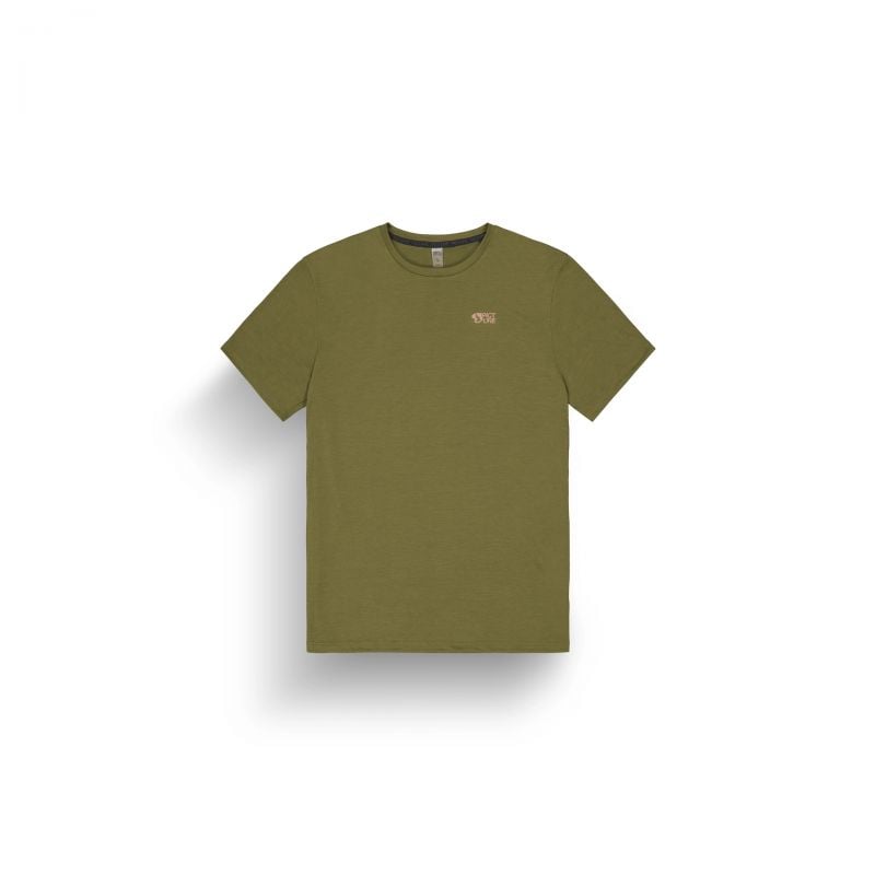Wandel T-shirt Picture TIMONT SS URBAN TECH TEE (M Tobacco) Heren