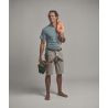 Klettershorts Ortovox AFFINITY PLUS SHORTS M (dunkelgrau braun) Herren