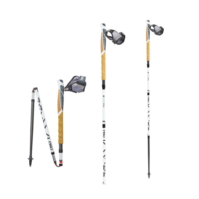 Trail pole TSL TRAIL CARBON C4 CORK CROSS Sht (Shadow)