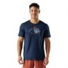 Smartwool Men's Peak Bagger Active Short Sleeve Gr Active NAVY (NAVY)