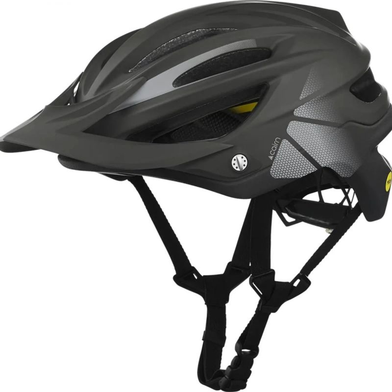 MTB Helm Cairn EDGE MIPS (MAT BLACK SILVER)