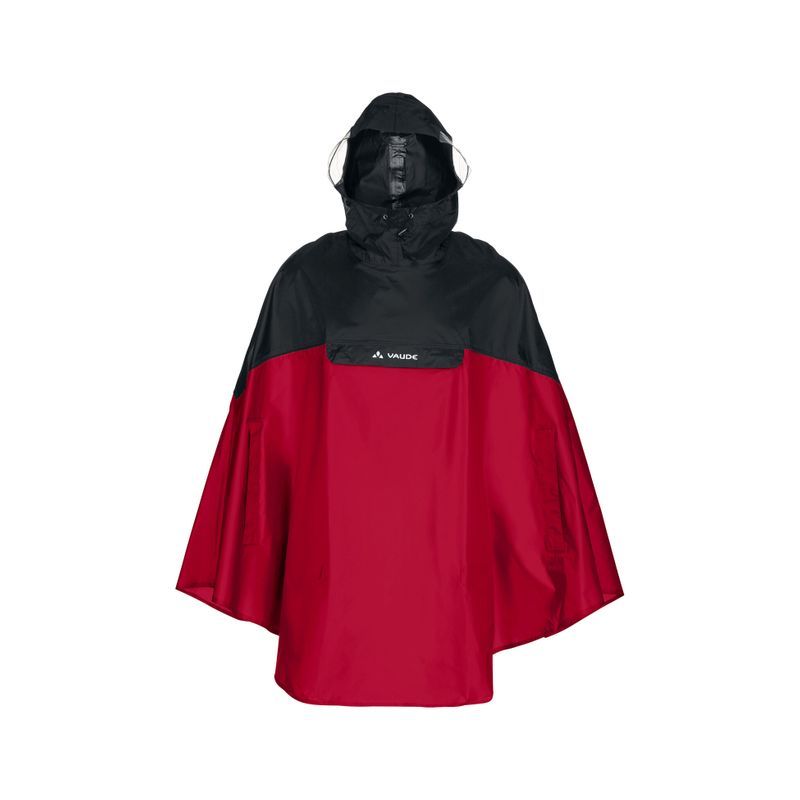 Sateenvarjo Vaude Covero Poncho II (punainen)