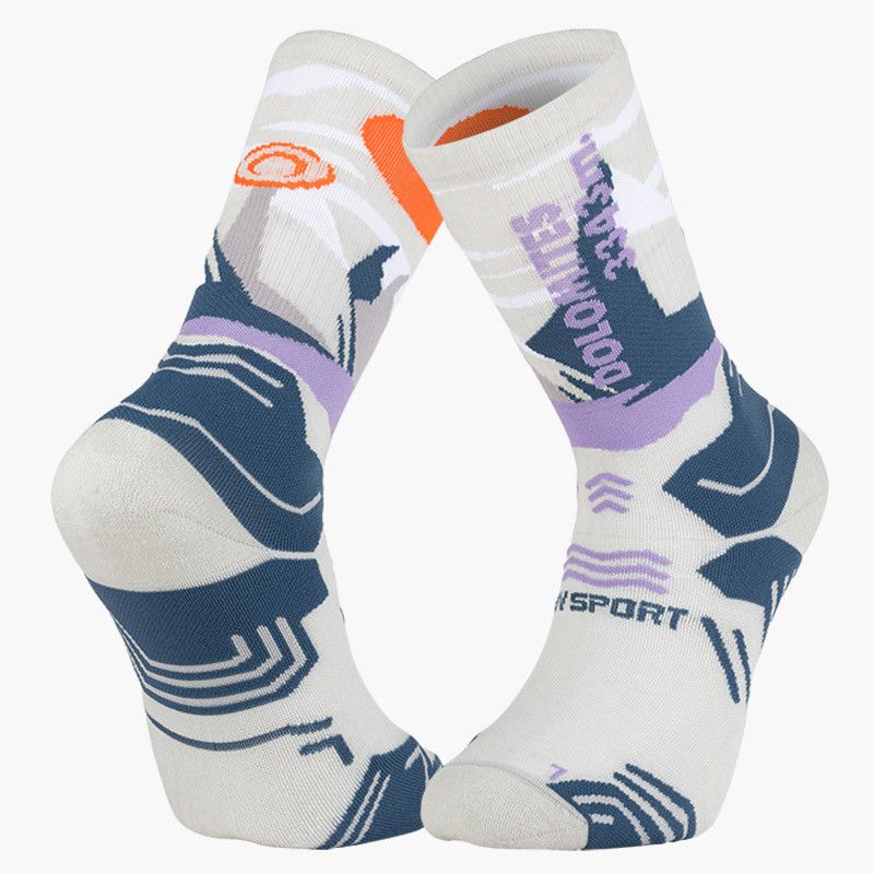 Hiking socks BV sport ANKLE SOCKS TREK SUMMIT "HIGH - LYOCELL" DOLOMITES (GRAY)