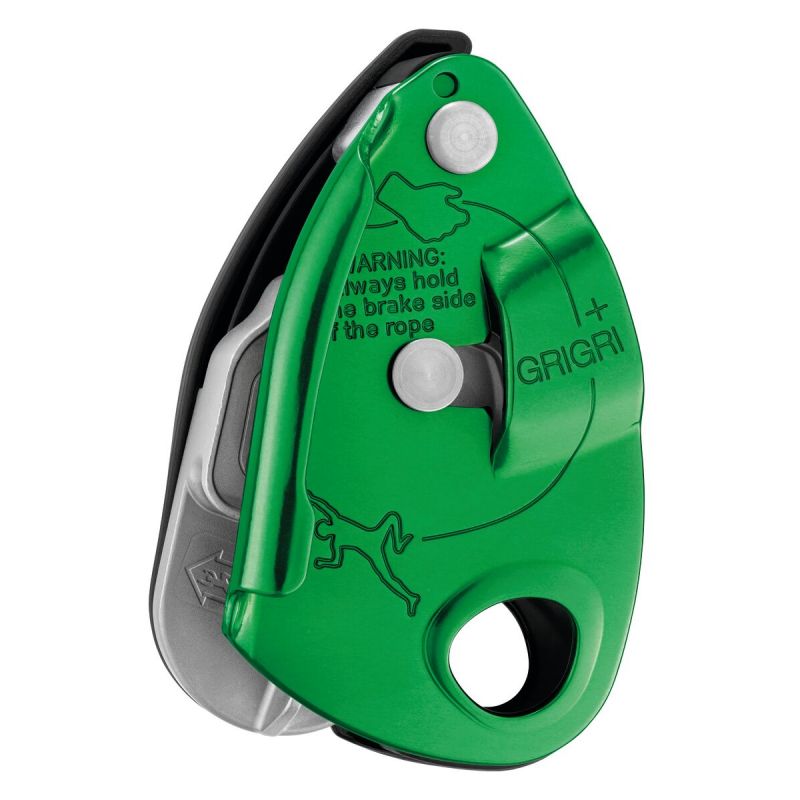 Asegurador PETZL GRIGRI+ (Verde)