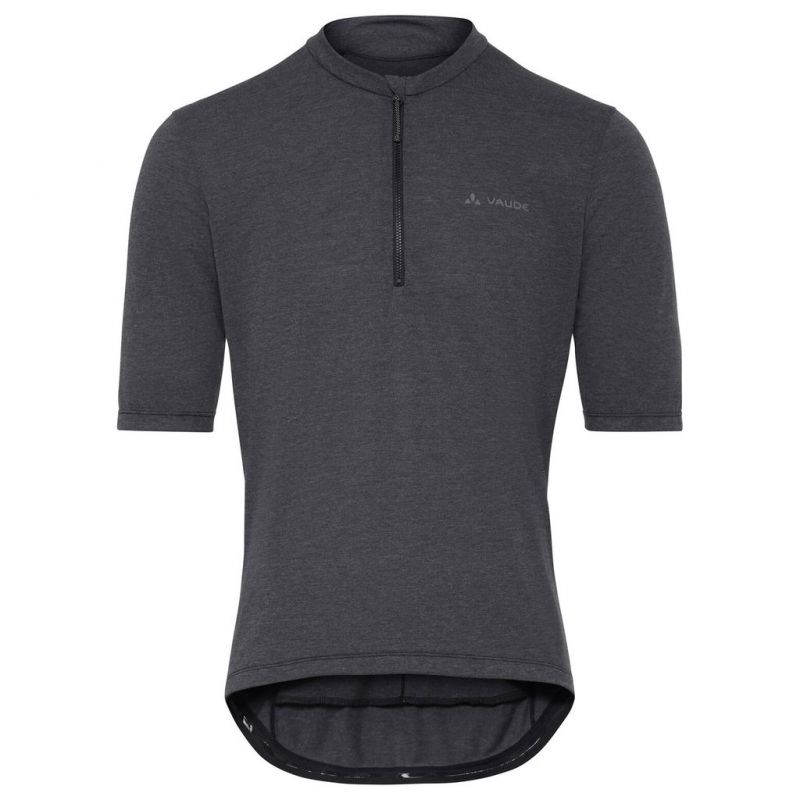 Cykeltröja Vaude Men's Kuro HZ Tricot (Black) Herr
