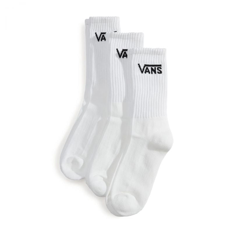Chaussettes VANS Classic Crew (ROX WHITE) Lot de 3 paires 