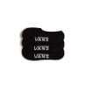 Vans Classic No Show ROX BLACK, Large ()