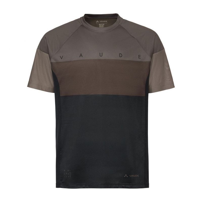 Camiseta de ciclismo Vaude Men's Moab T-Shirt VI (black/coconut) Hombre