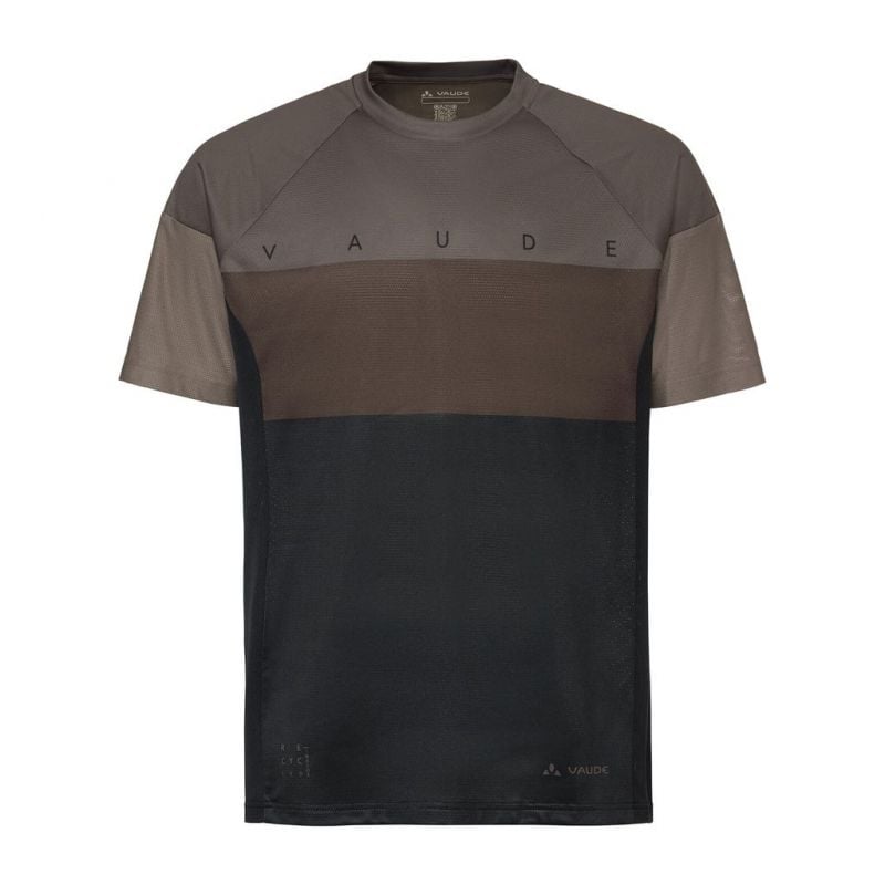 Maglietta da ciclismo Vaude Men's Moab T-Shirt VI (black/coconut) Uomo