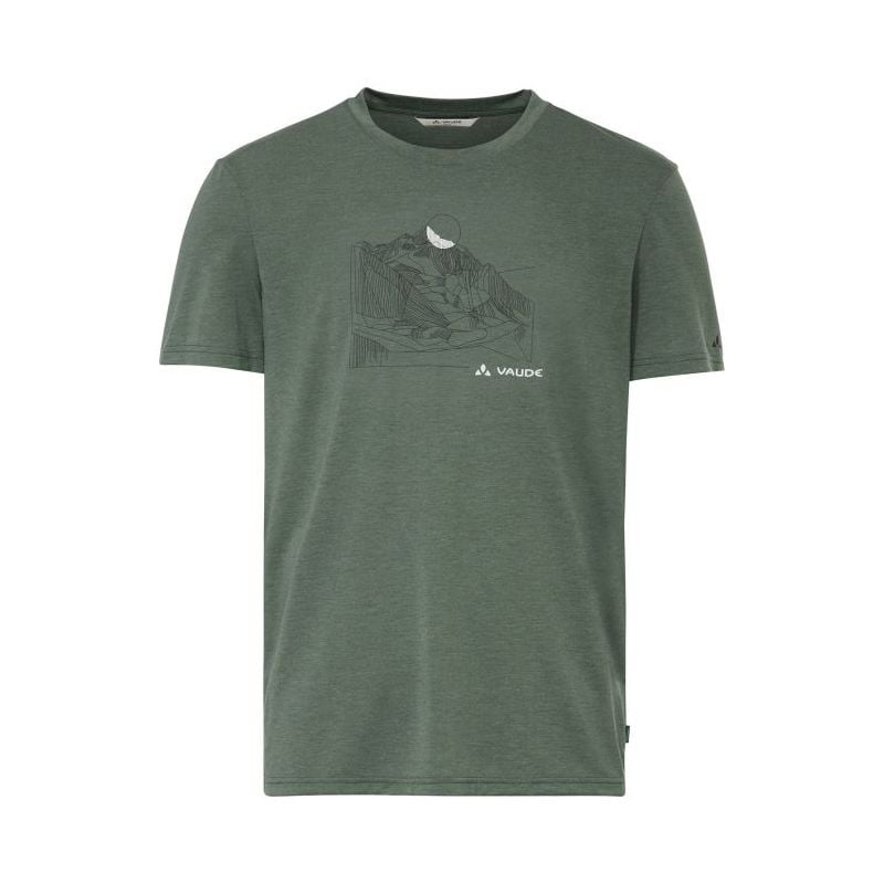 Wandel T-shirt Vaude Men's Tekoa T-Shirt III (agave uni) Mannen
