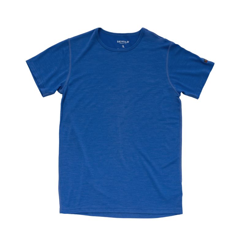T-shirt Devold BREEZE MERINO 150 T-SHIRT MAN (ROYAL) Uomo